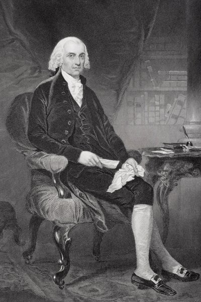 James Madison (1751-1836) da Alonzo Chappel